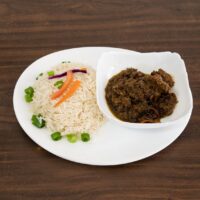 White Rice & Ayamase