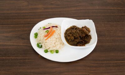 White Rice & Ayamase
