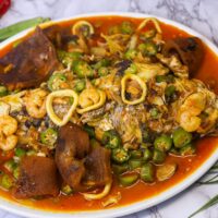 Sea food Okro