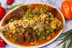 Sea food Okro